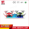 2016 caliente! JJRC H30C mini2.4ghz 4ch 6 ejes modo de quadcopter sin cabeza 360 grados flip rc drone